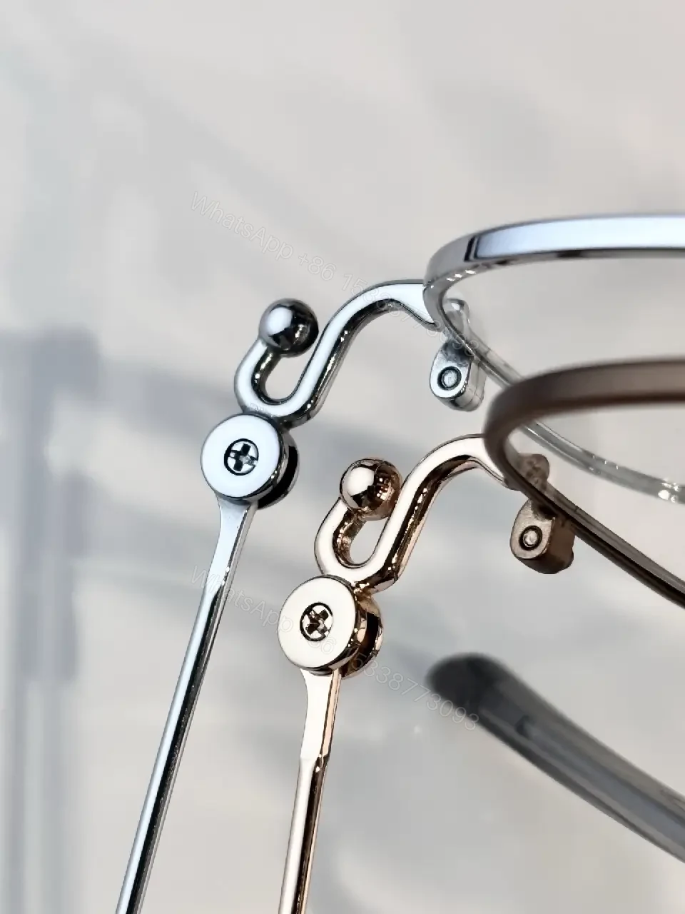 View 4 of Refined Titanium Eyewear: Subtle Geometry, All-Day Comfort