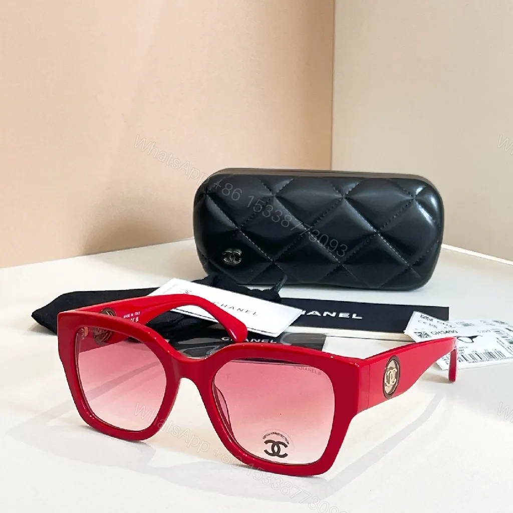 View 5 of Oversized Black White Acetate Sunglasses with Logo Details