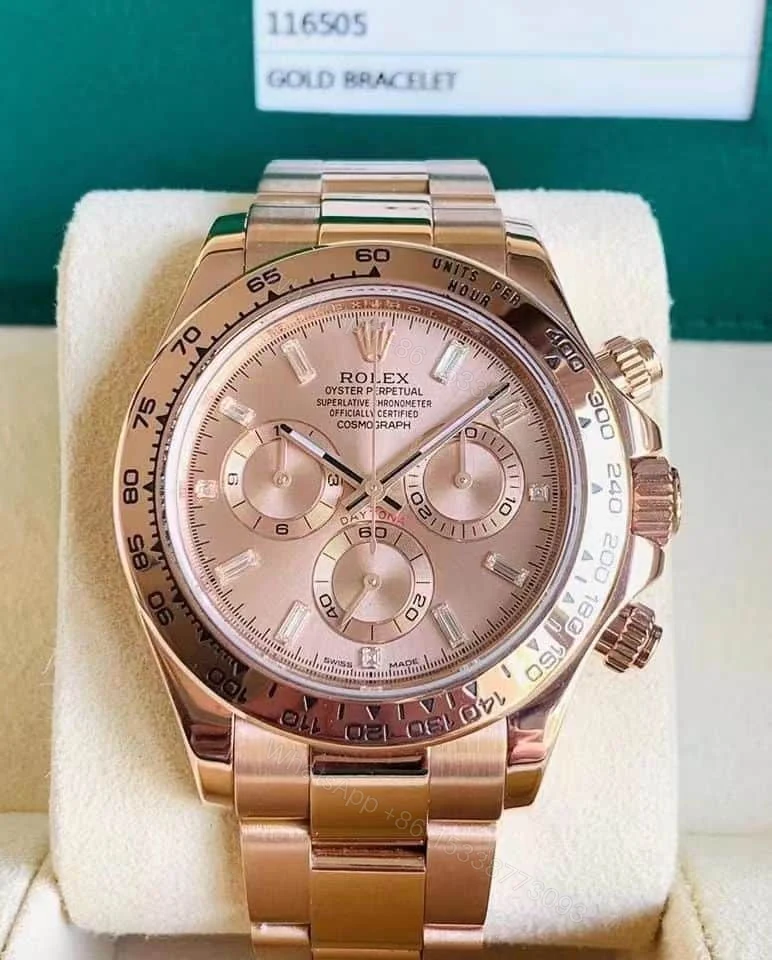 View 2 of Rolex Cosmograph Daytona Everose Gold Dail 40Mm 116505 0012