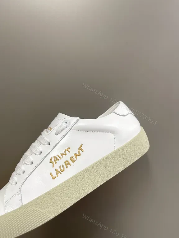 View 4 of Minimalist White Leather Sneakers â€” All-Day Comfort, Luxe Design