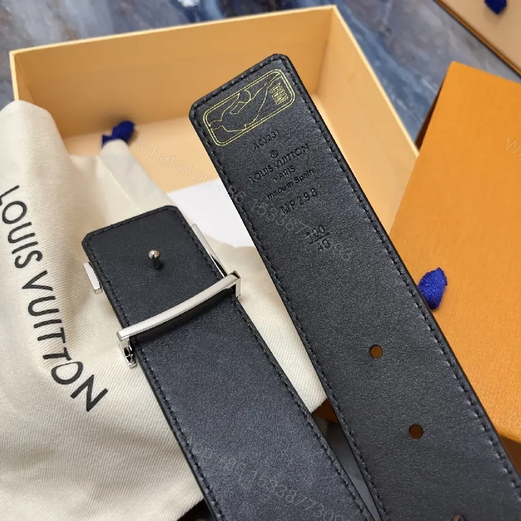 View 8 of Refined Leather Belt – Monogram Buckle, Everyday Luxury Belt