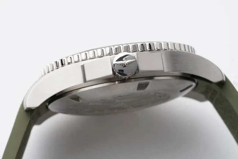 View 5 of Longines Conquest Green Diver Watch Stainless Steel Case Ceramic Bezel Automatic Movement