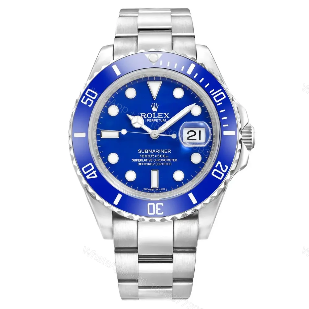 Rolex Submariner Ceramic Blue Dial 116610 — view 1