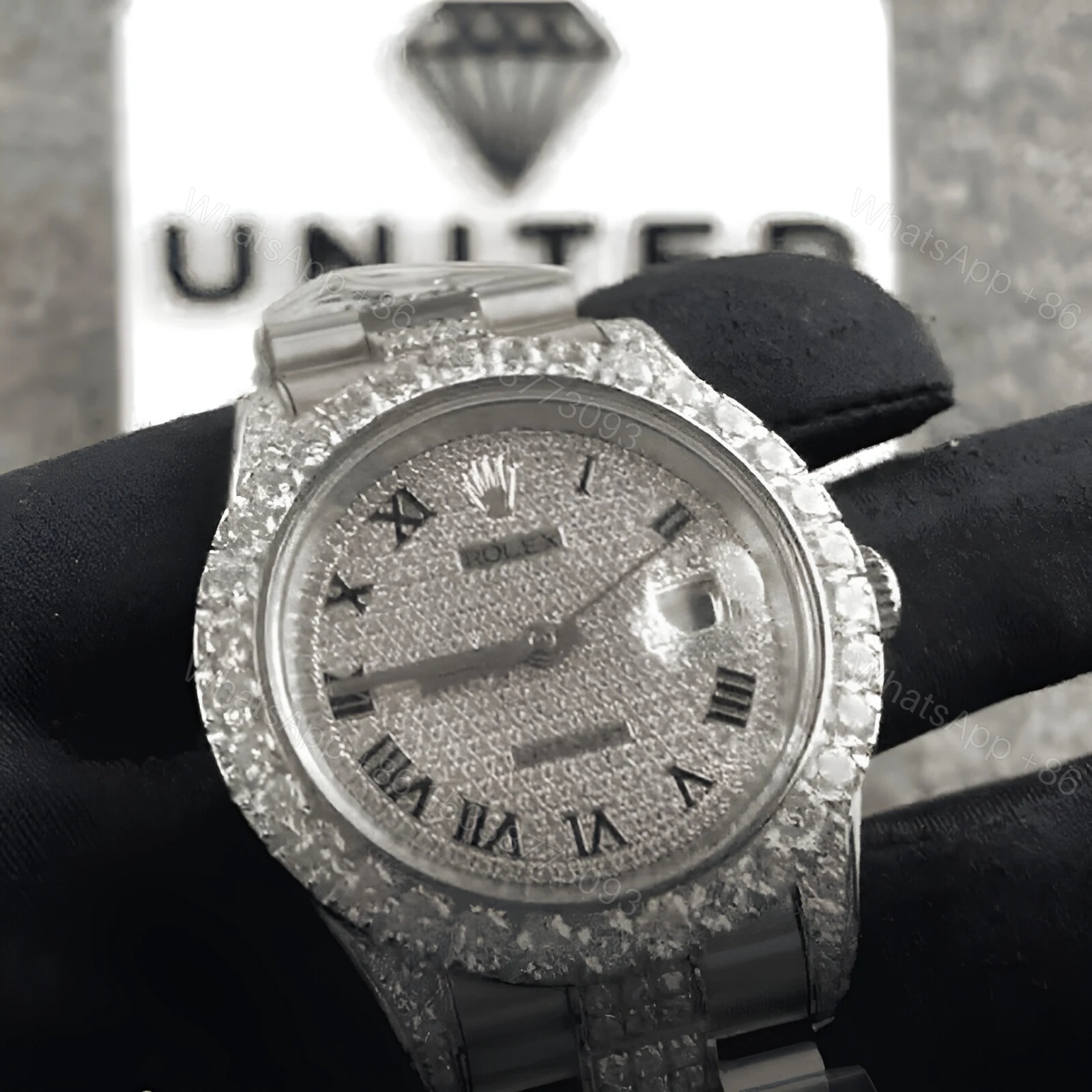 View 3 of Rolex Datejust 41 Diamond Replica
