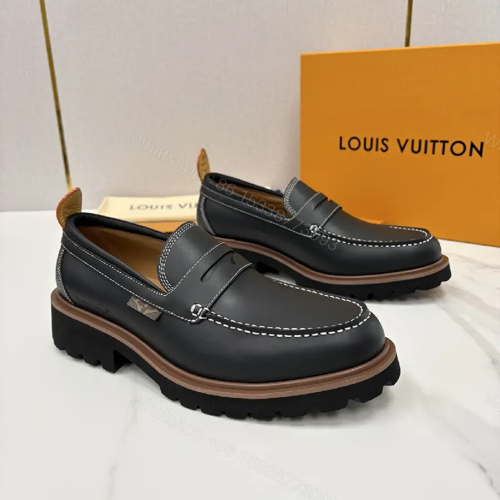 View 7 of Lux-Refined Slip-Ons: Leather, Lugged Sole, Everyday Luxury