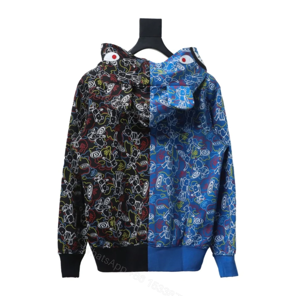 BAPE X MEDICOM TOY Co-branded Duplex Camouflage Hooded Hoodie — view 2