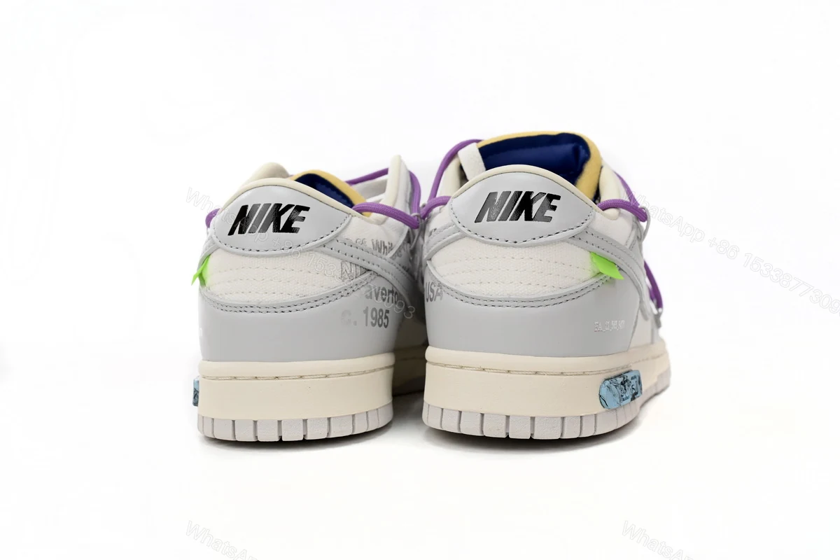 View 8 of OFF WHITE x Nike Dunk SB Low The 50 NO.48 DM1602-107