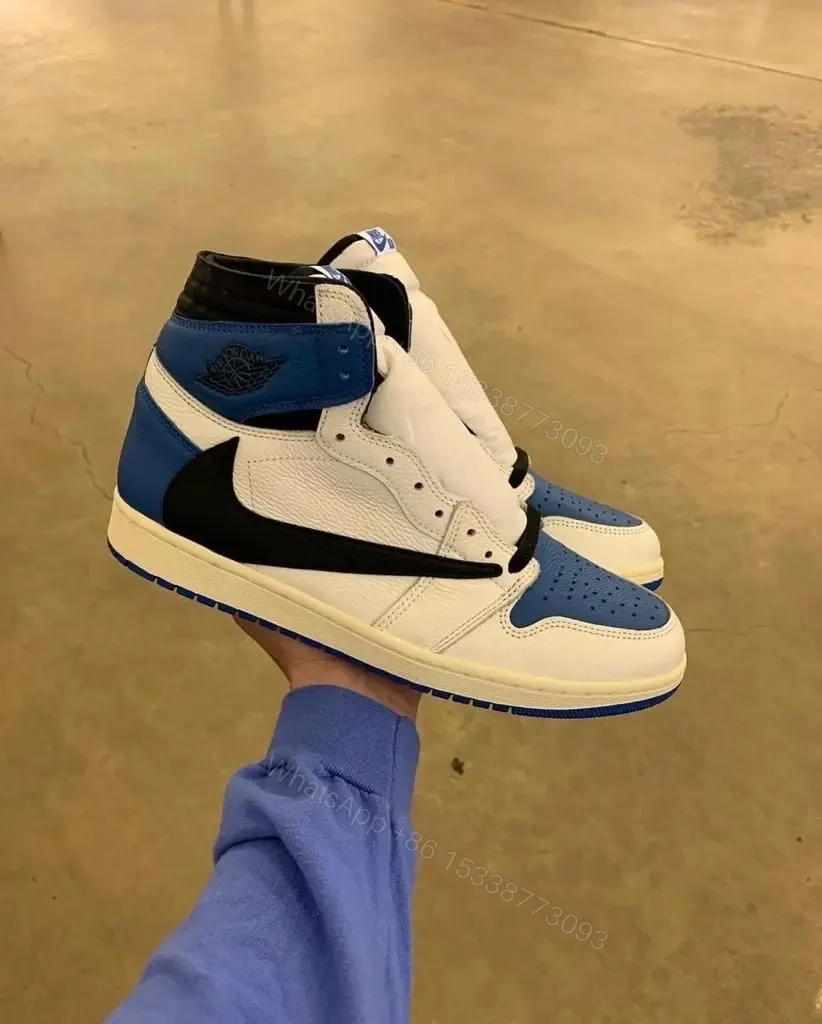 TRAVIS SCOTT X FRAGMENT X AIR JORDAN 1 — view 1