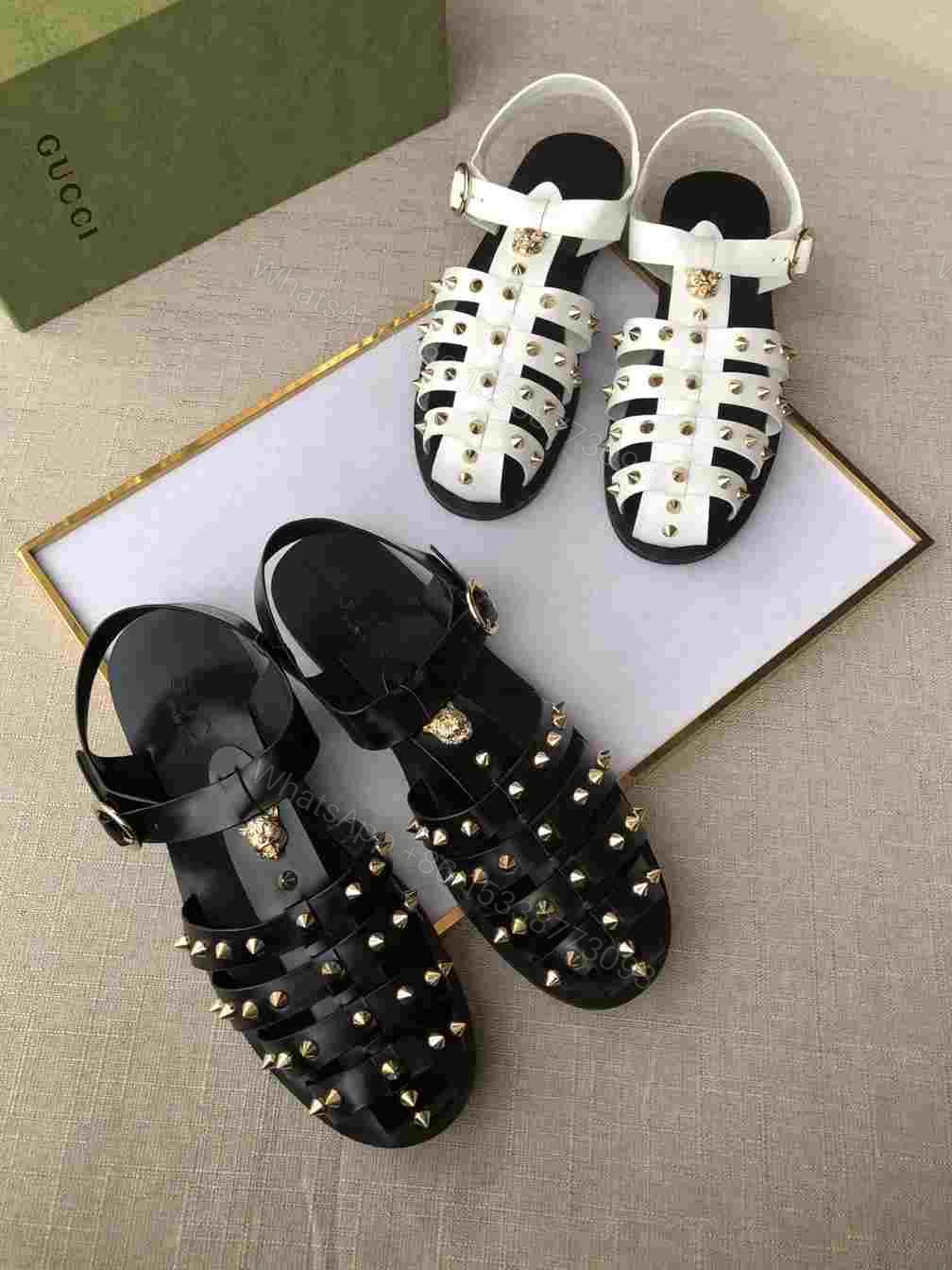 View 2 of GUCCI SANDAL WITH DOUBLE G – SDG004