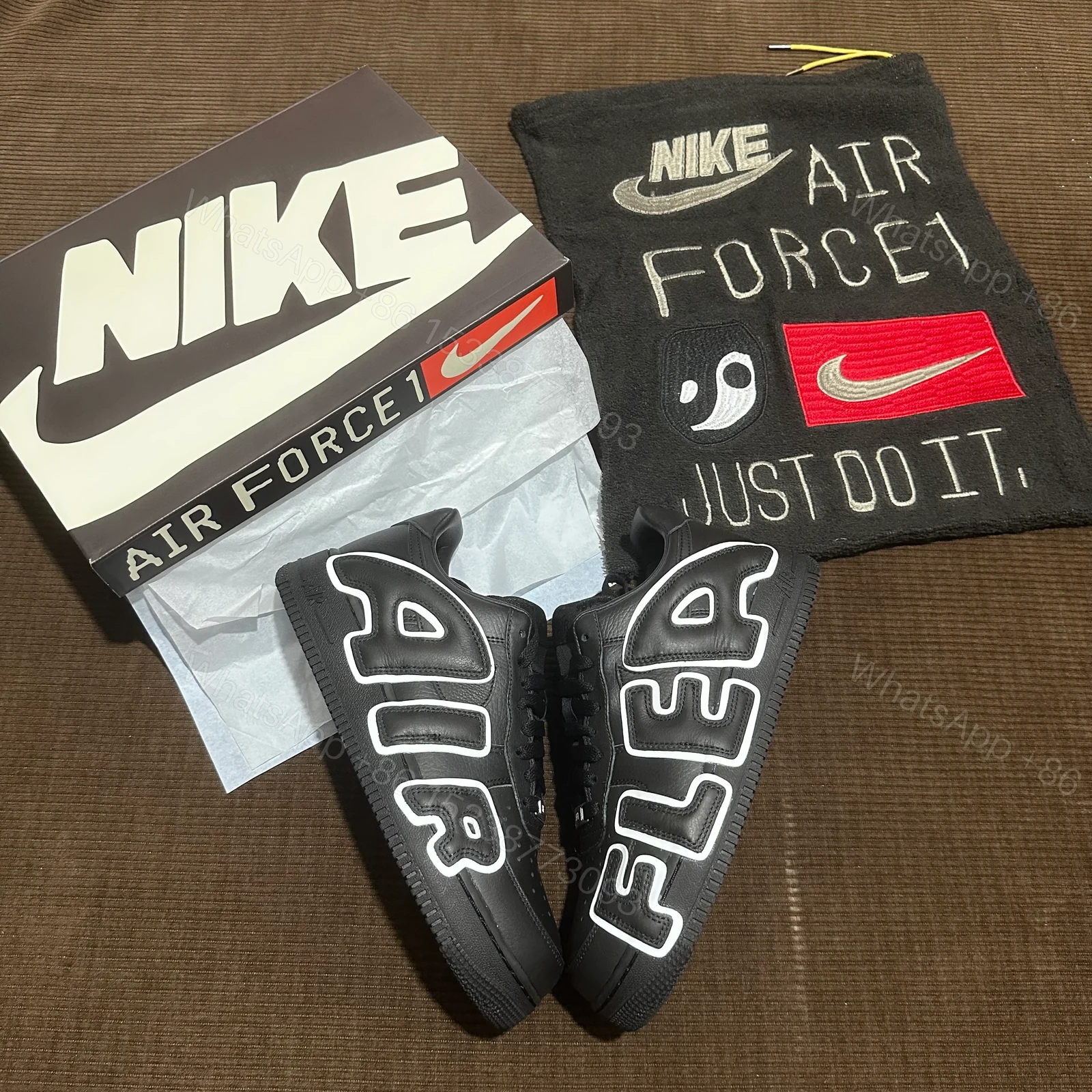 View 8 of Nike Air Force 1 Low Cactus Plant Flea Market Black (2024)