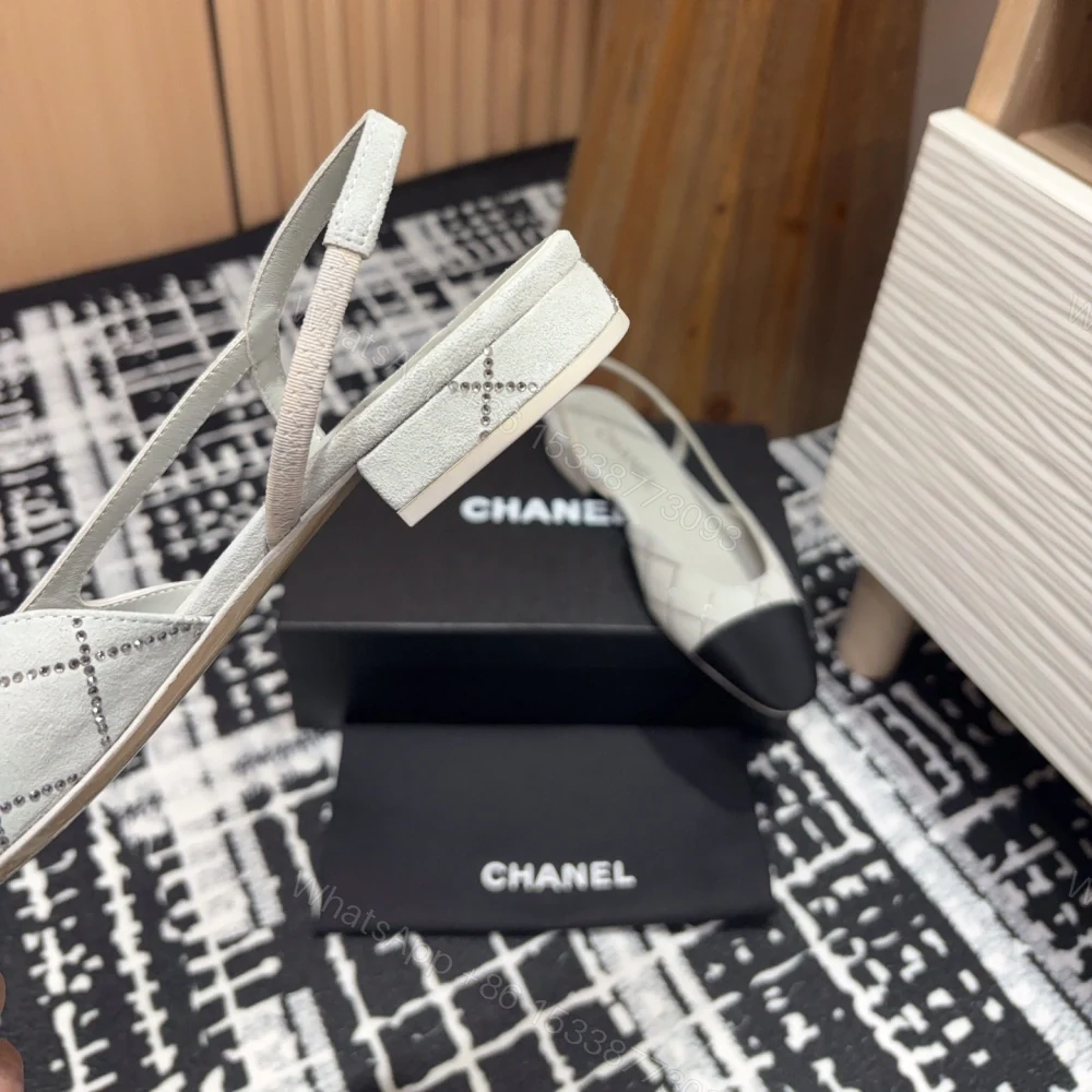 View 6 of 高仿Chanel*25C系列G31319小羊皮休閒平底鞋灰色2CM免檢版