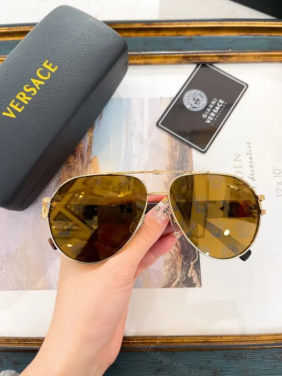 View 7 of Versace-Inspired Gradient Sunglasses: All-Day Comfort & Style