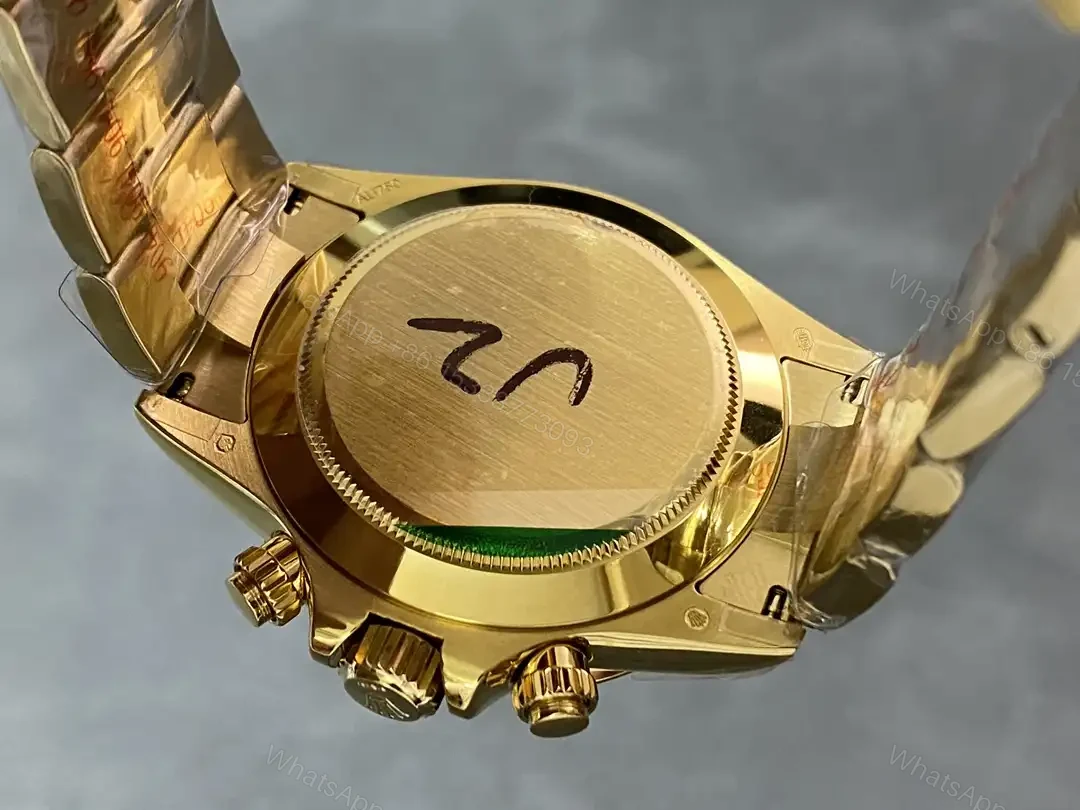 View 7 of Rolex Cosmograph Daytona Yellow Gold Black Dial Oyster Bracelet 40mm 116508-0009