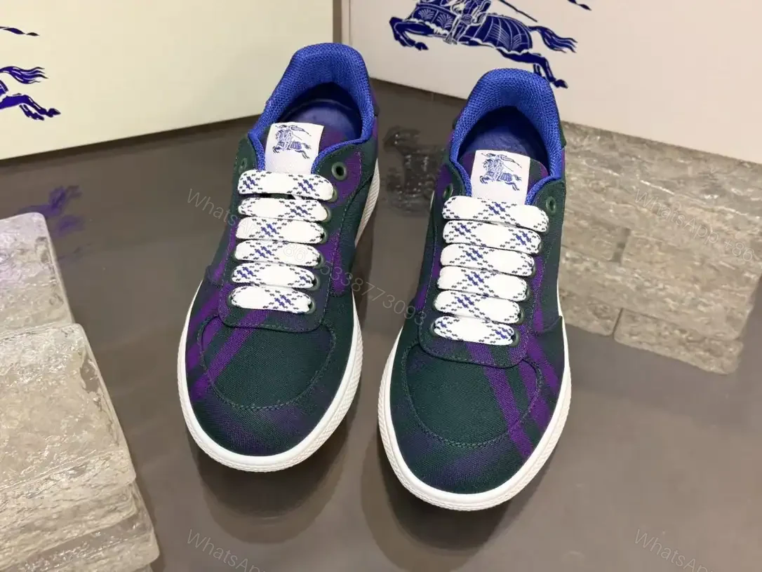 View 10 of BURBERRY TERRACE CHECK SNEAKERS – BBR103