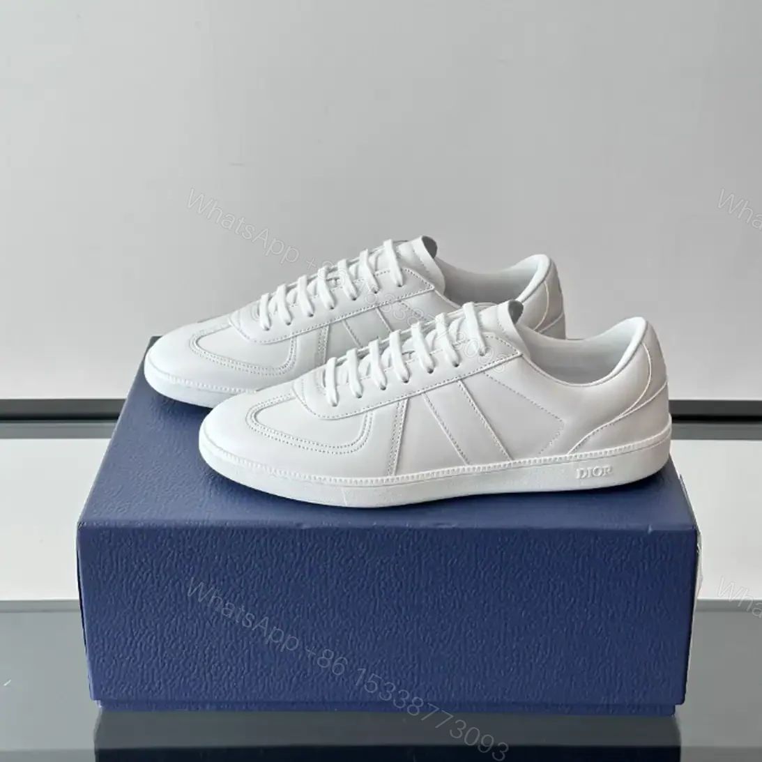 View 7 of DIOR B01 MATCHPOINT SNEAKERS WHITE SMOOTH CALFSKIN – CD227