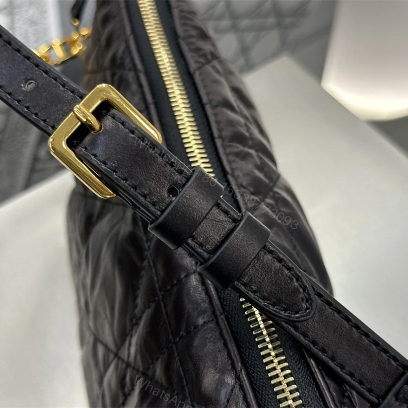 View 9 of 高仿Dior*Star系列S3202M900鏈條單肩腋下包黑色免檢版