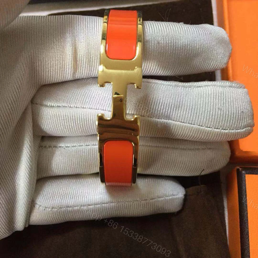 View 4 of 100% Original Hermes H Bracelet