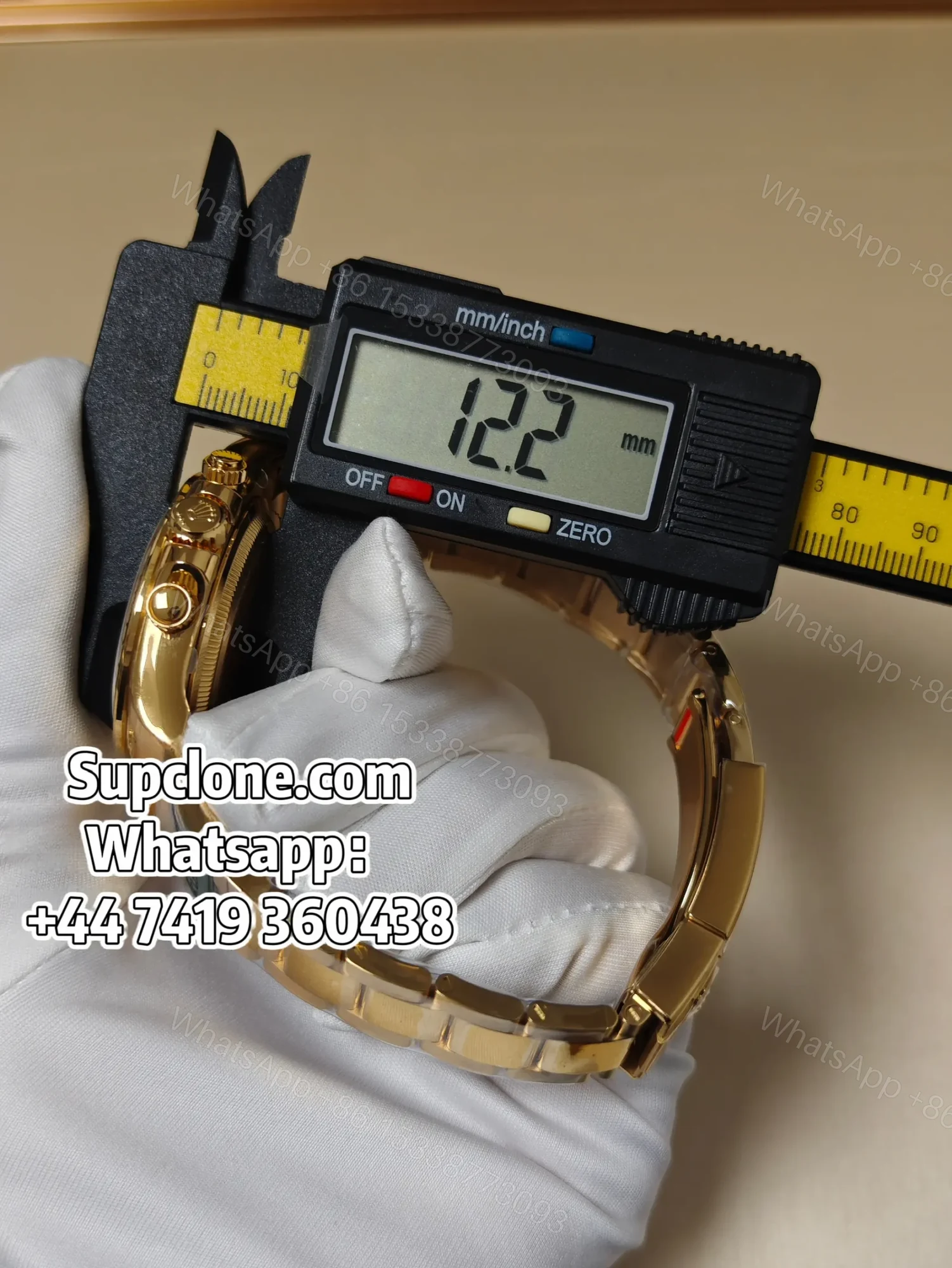 View 16 of Rolex Daytona Super Clone M126508-0008 Green Dial 4131 Movement