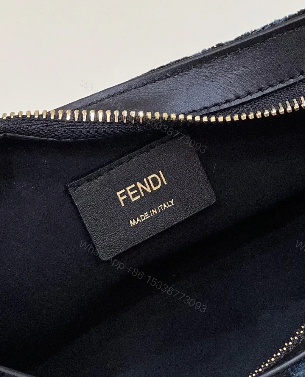 View 3 of Monogram Jacquard Bag with Statement Hardware Delight