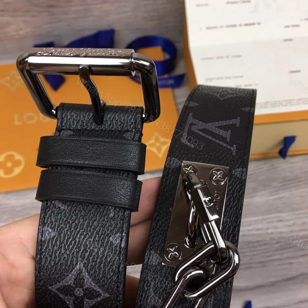 View 3 of SIGNATURE CHAIN 35MM BELT – B100