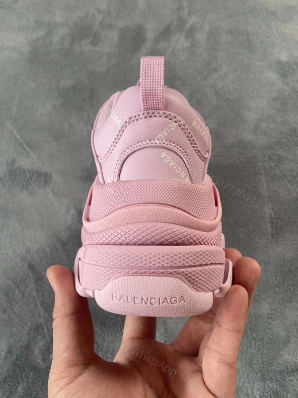View 3 of Balenciaga Triple S Letter Pink 524039 W2FA1 5090