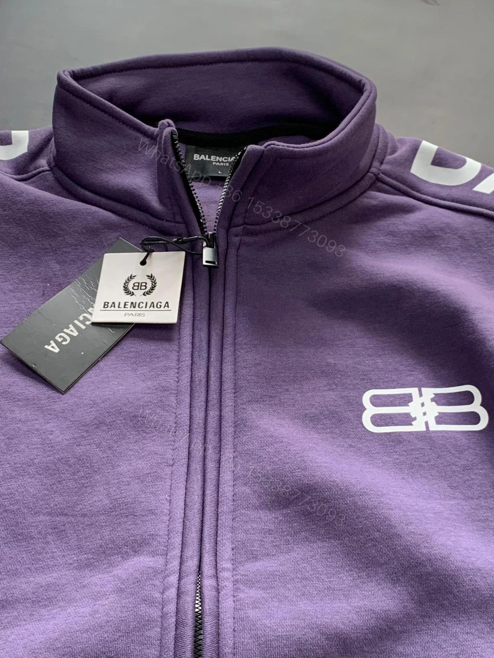 View 3 of First Copy Balenciaga Zipper Tracksuit