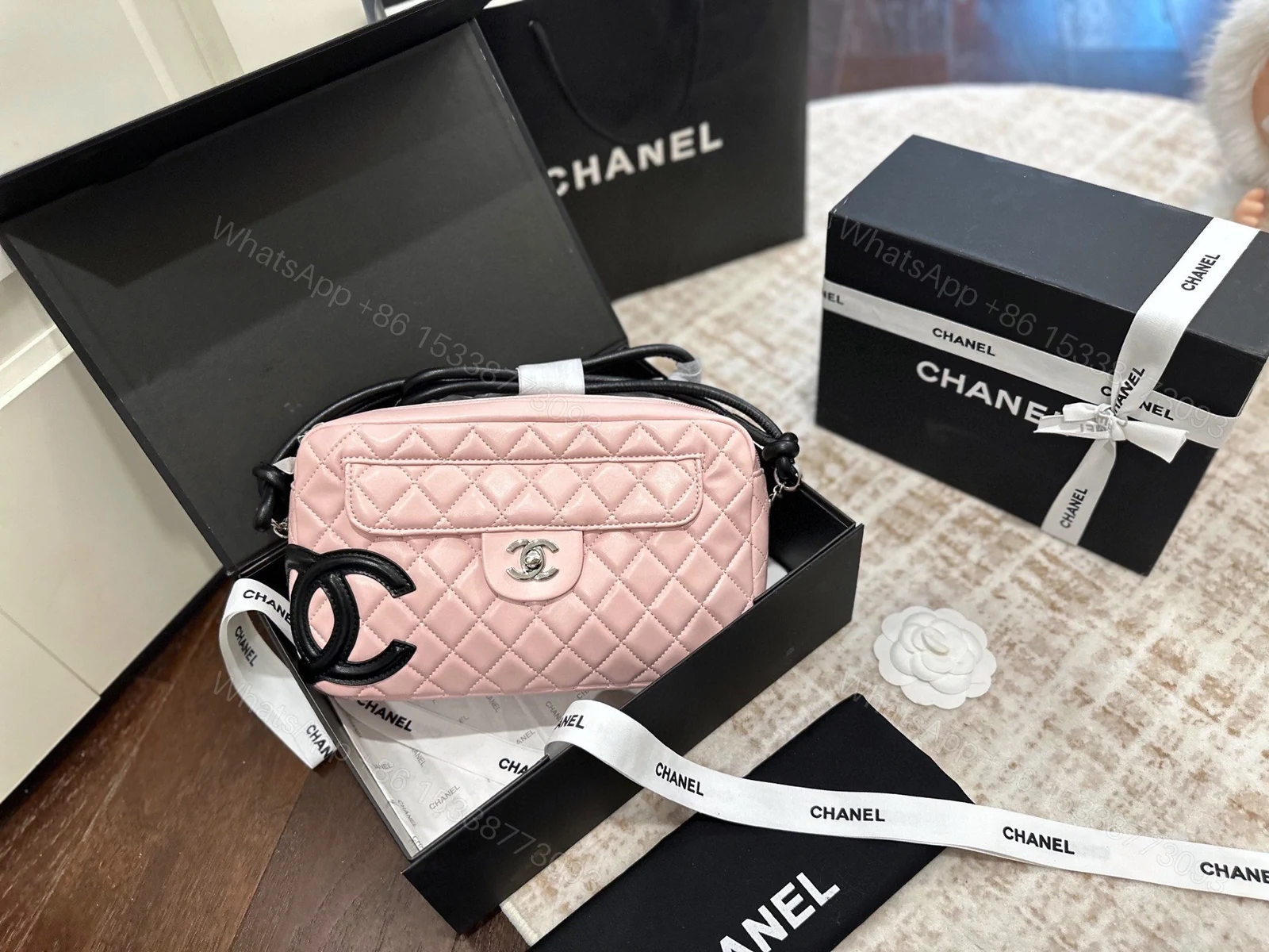 Chanel Quilted Cambon Camera Bag — view 2