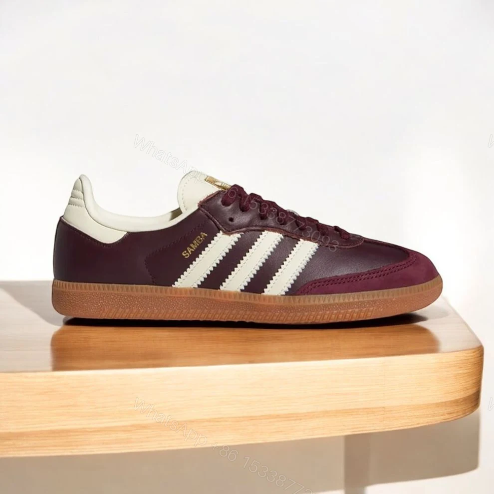 View 6 of FIRST COPY ADIDAS ORIGINALS SAMBA MAROON FOR GIRLS