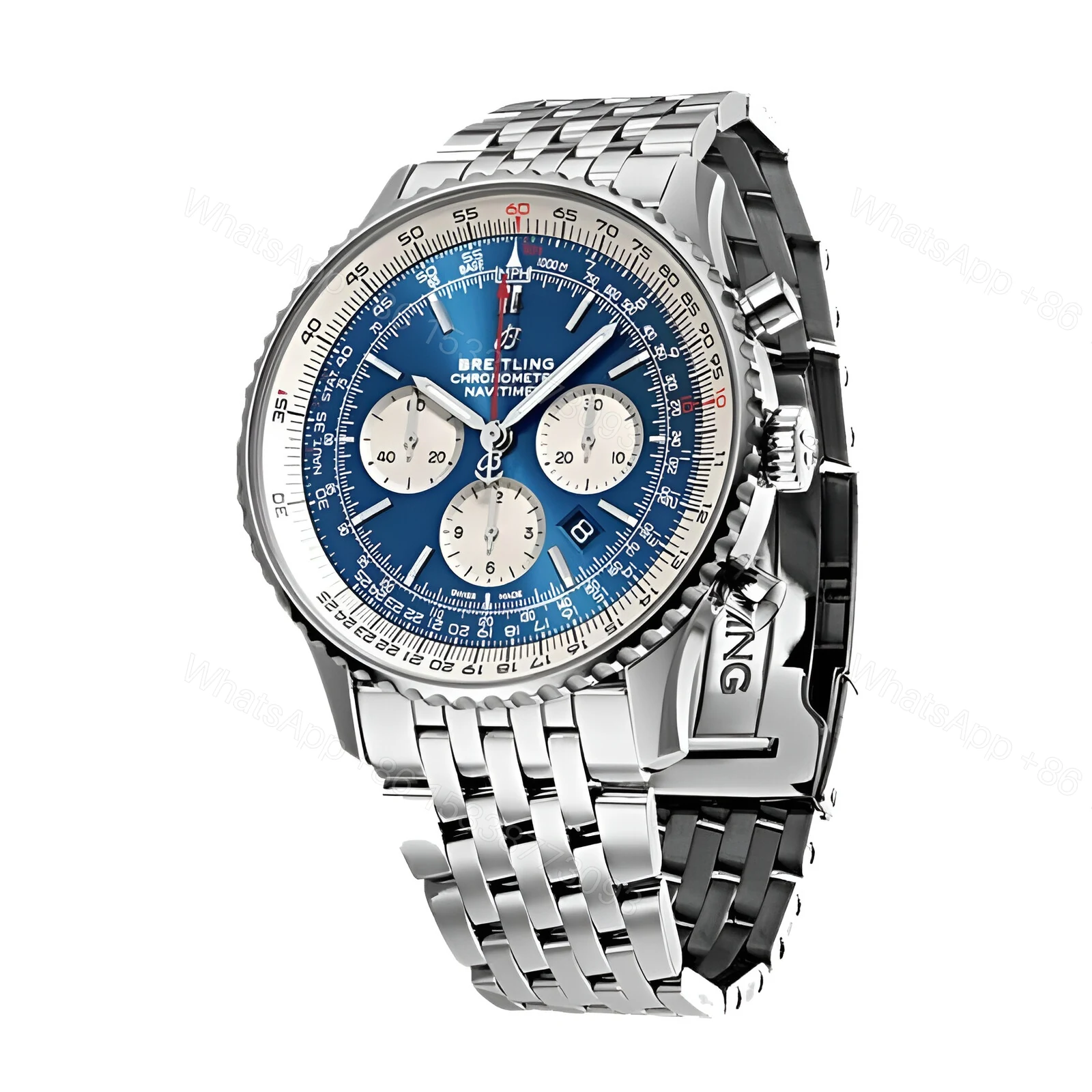 View 2 of Breitling Navitimer B01 AB0127211C1A1 Replica