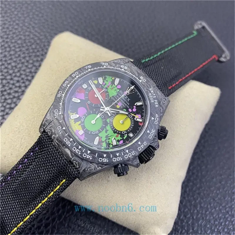 View 4 of Daytona Carbon Fiber Graffiti Watch