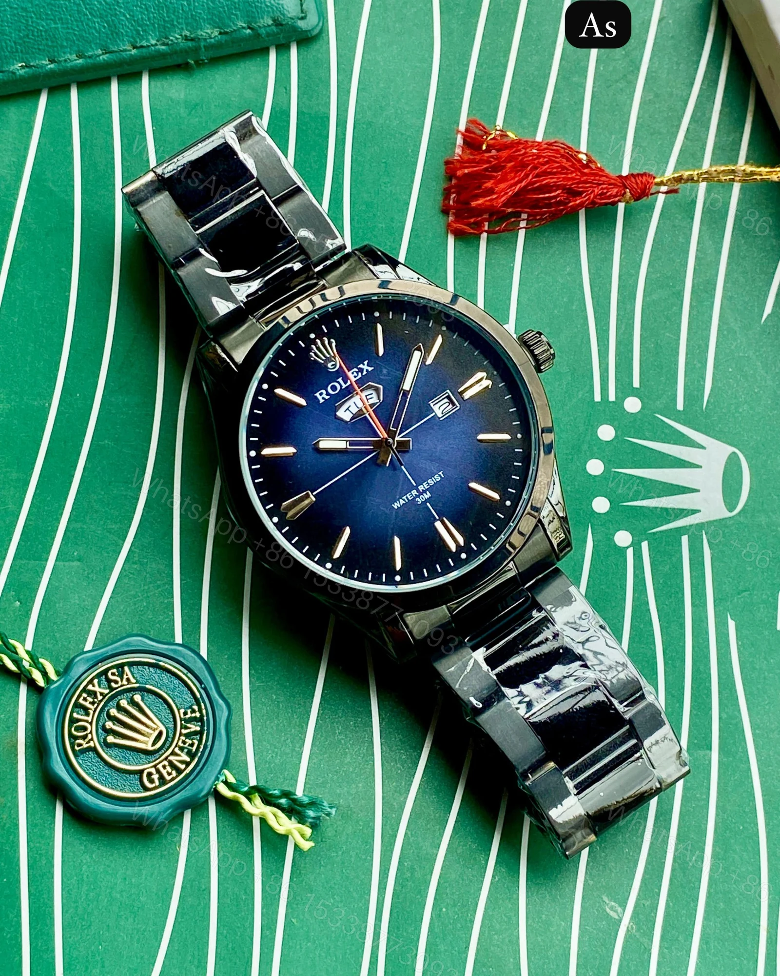 View 7 of First Copy Rolex Day-Date Men’s Watch – Premium Working Solid Model