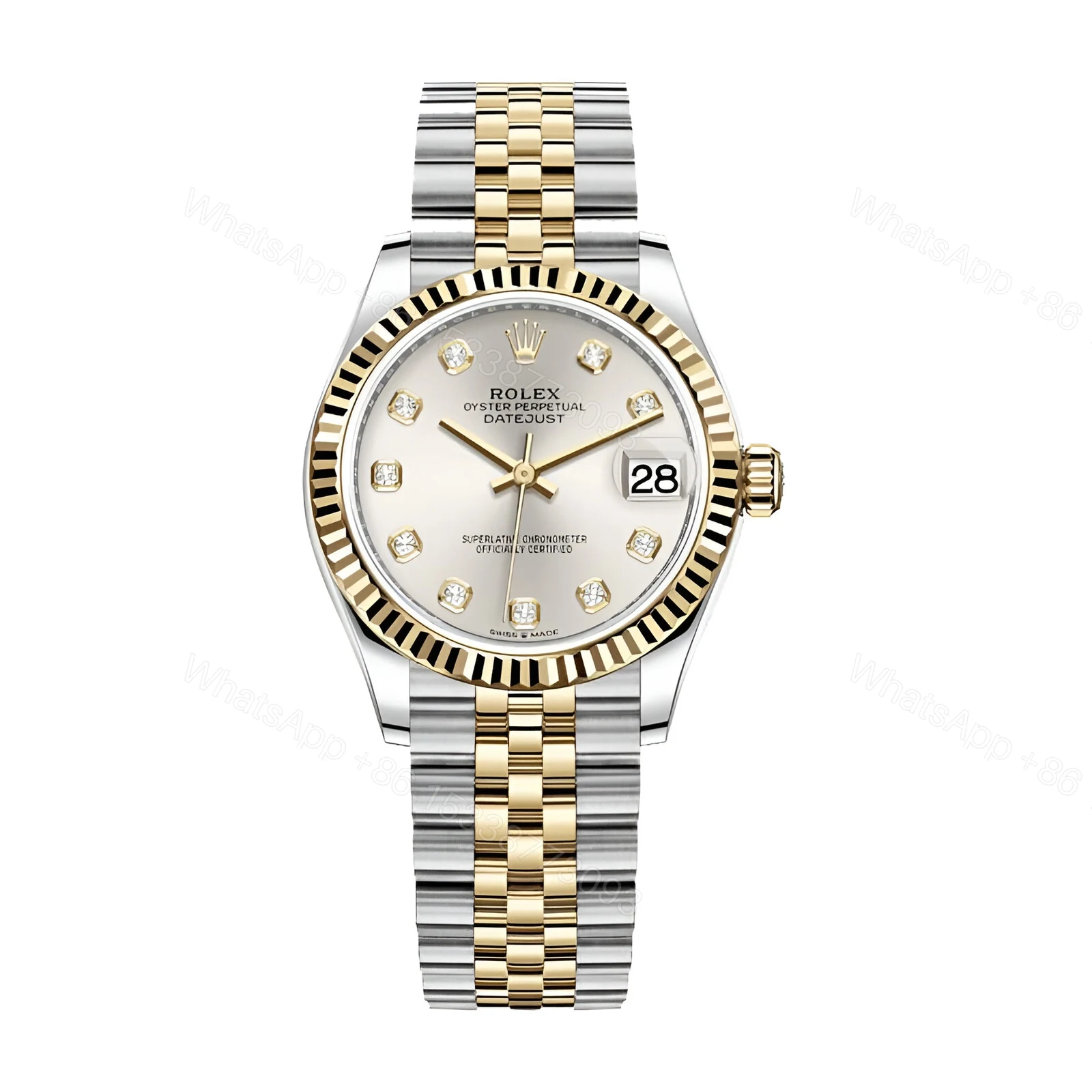 Rolex 279173 Diamond Replica — view 1