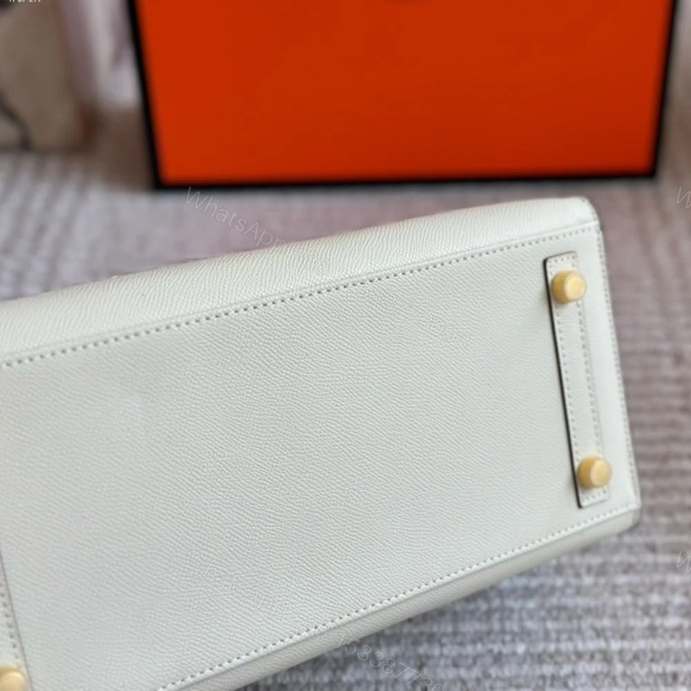 View 5 of Hermes Birkin 30 Handbag White 30Cm