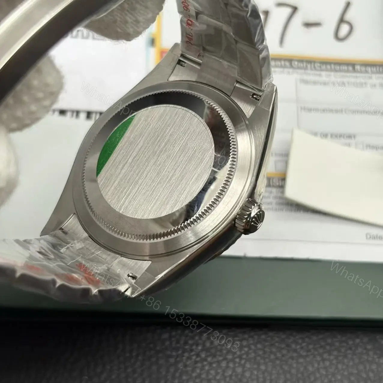 View 8 of Rolex Sky-Dweller 326934 Black Dial Oyster Replica
