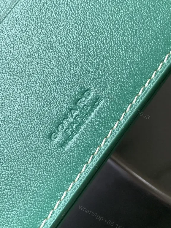 View 5 of Teal Signature Wallet: Iconic Pattern, Everyday Luxury Cardholder