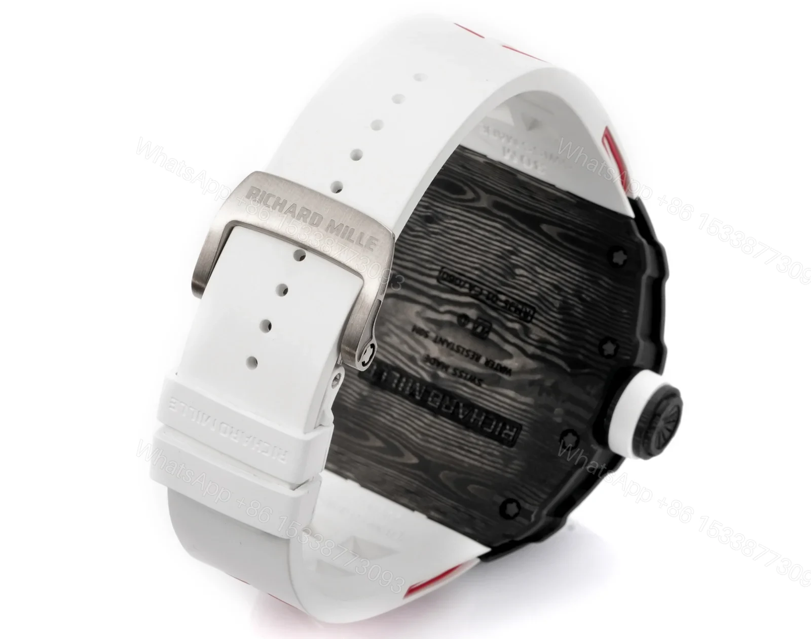 View 8 of Richard Mille RM35-01 Rafael Nadal NTPT Carbon Fiber Skeleton Watch RM3501-BBR