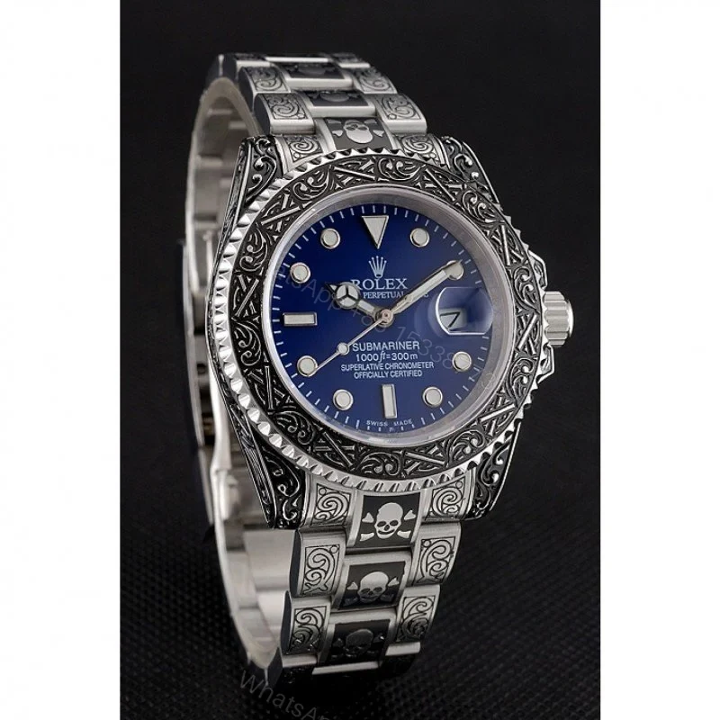 View 3 of Superclone Rolex Submariner Blue Dial 1454091