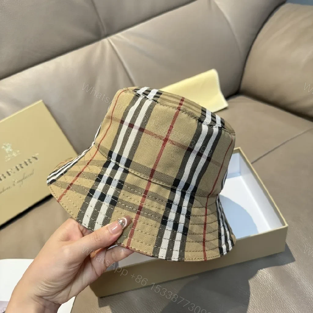 View 5 of Chic Plaid Bucket Hat - Structured, Durable, One-Size