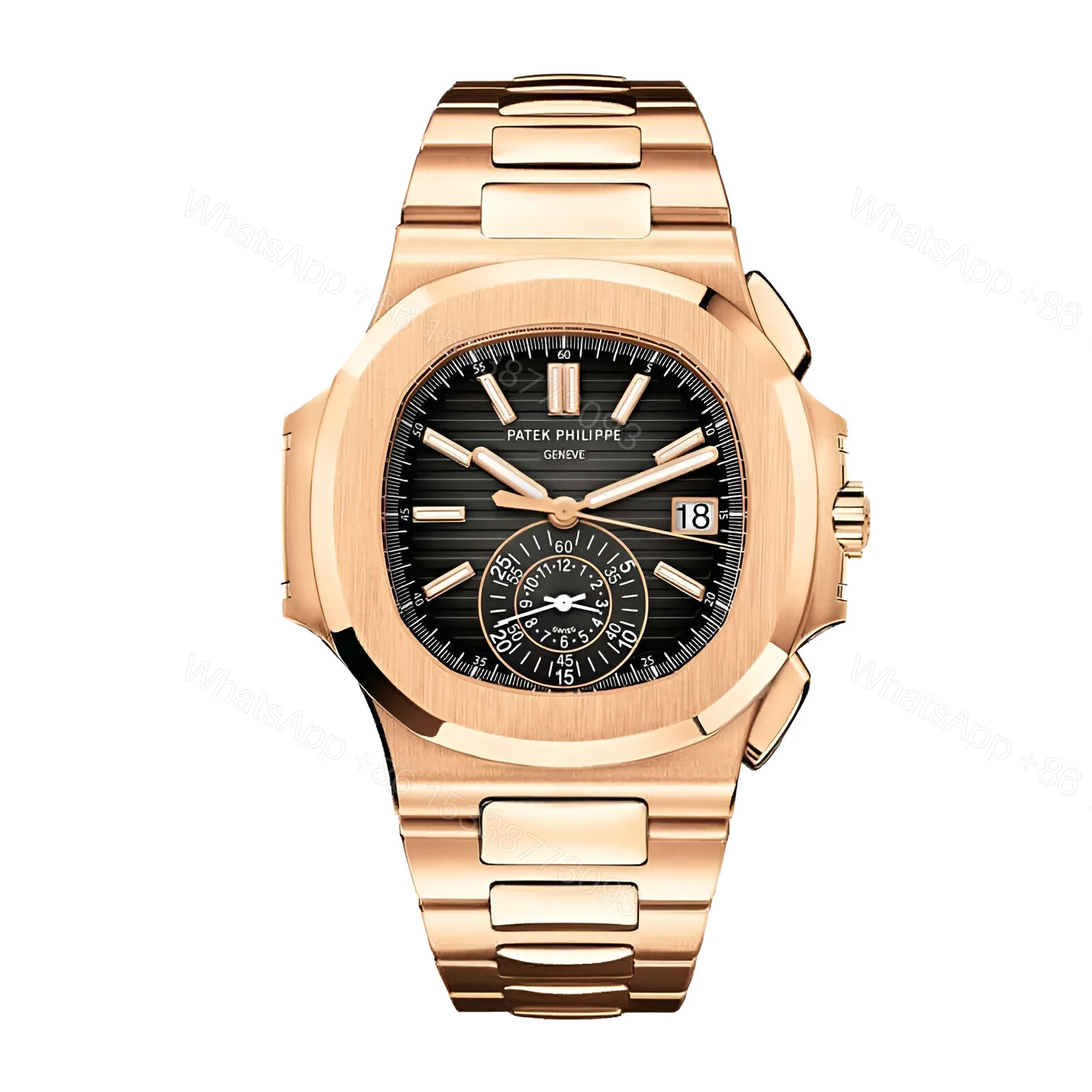 Patek Philippe Nautilus Brown Dial Replica — view 1
