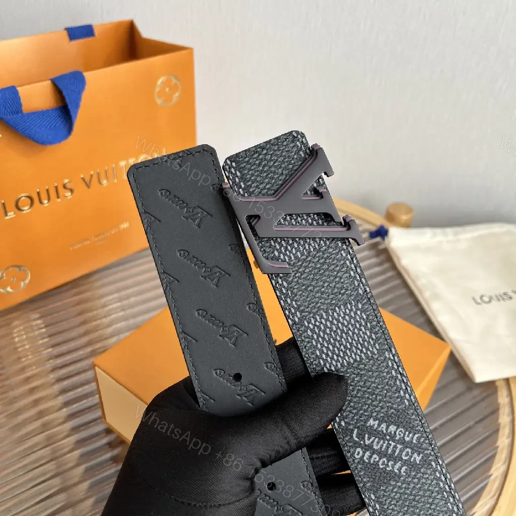 View 6 of Gray Woven Belt with Gunmetal Buckle – Modern Luxury Belt