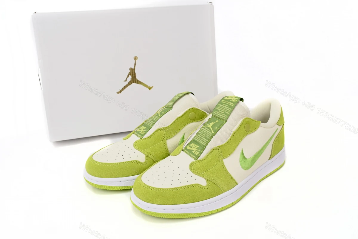 Air Jordan 1 Low Green Apple AV3918-198 — view 2