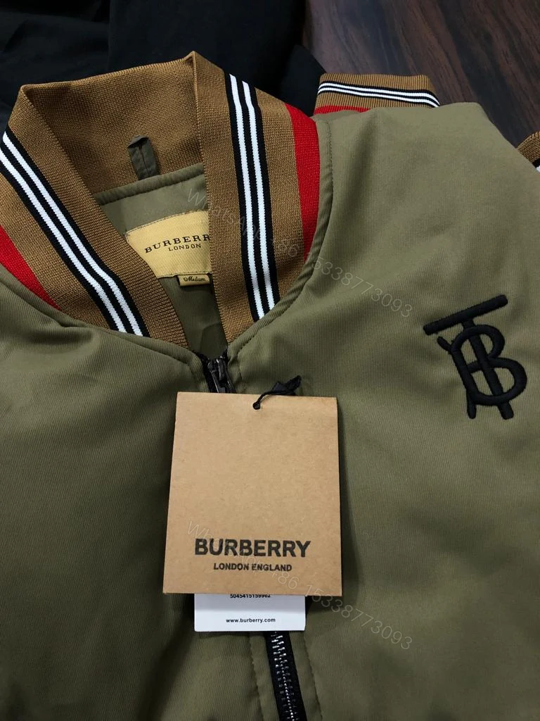 View 12 of First Copy Burberry Imported Bomber Jackets for Men