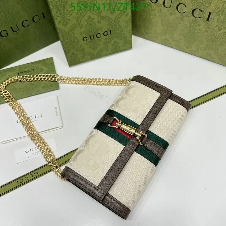 View 7 of Exclusive Gucci Jackie 1961 Wallet with Chain – Premium Edition LR58QJ