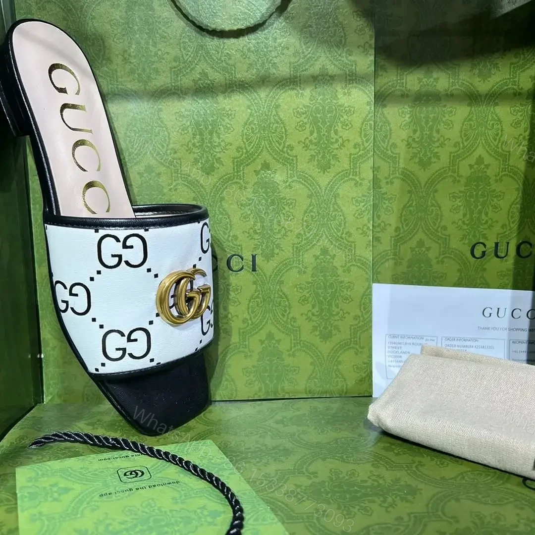 Gucci GG Slide Sandals — view 1