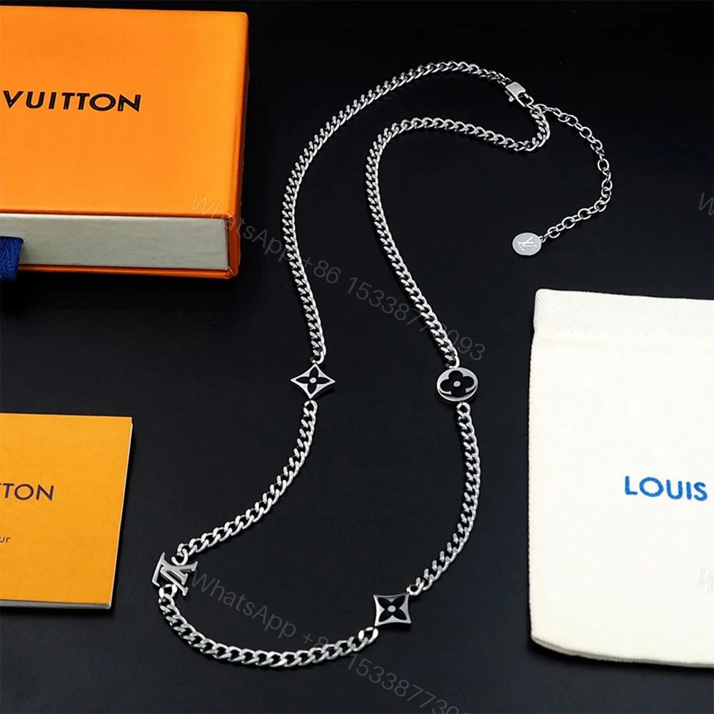 View 3 of LV Spike Charms Necklace