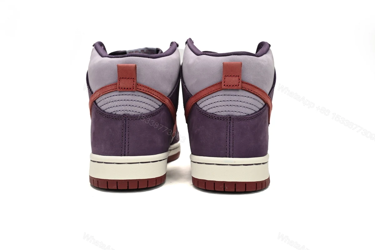 View 10 of Nike Dunk SB High Daybreak Plum 313171-500
