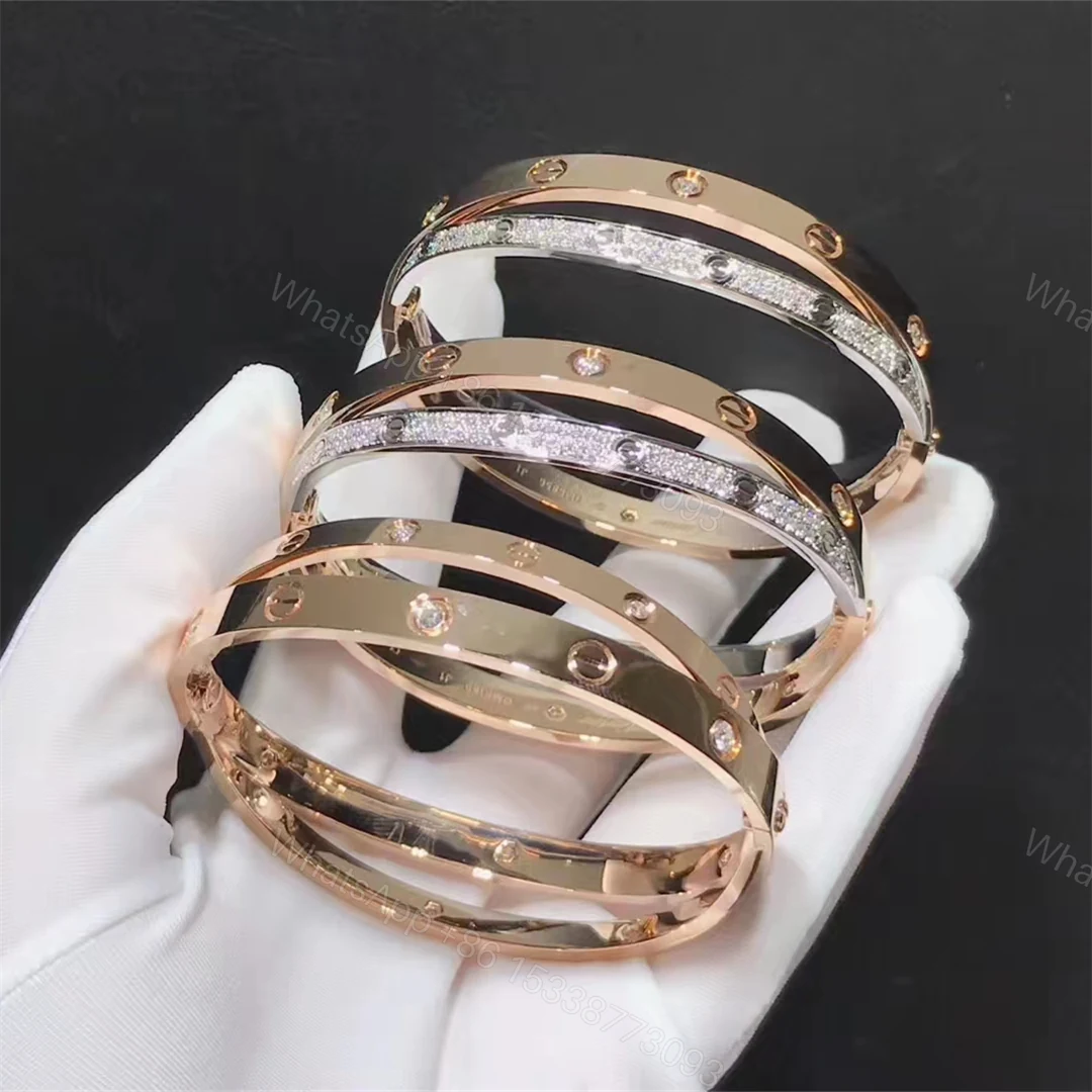View 7 of Cartier Love bracelet, Diamonds-Paved