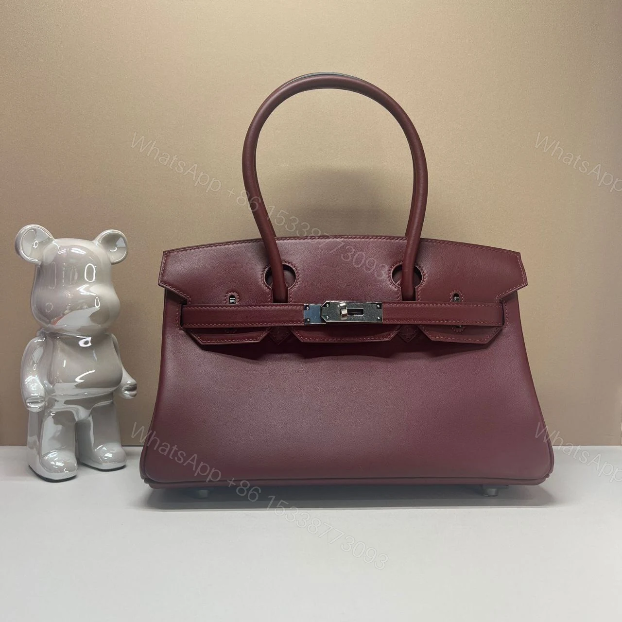 Hermes Shoulder Birkin Clemence — view 1