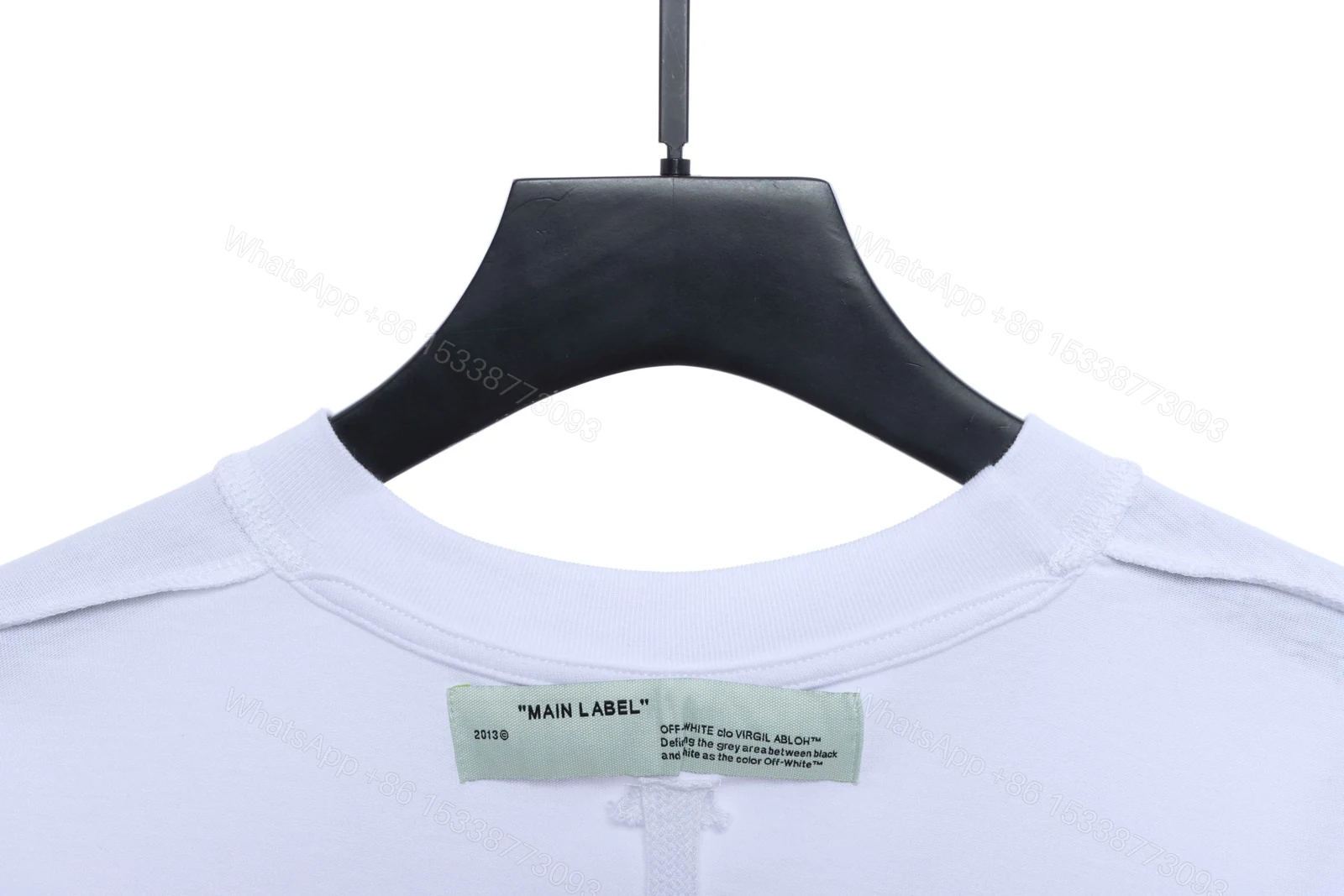 View 8 of Off-White Angel Oil Painting White T-Shirt