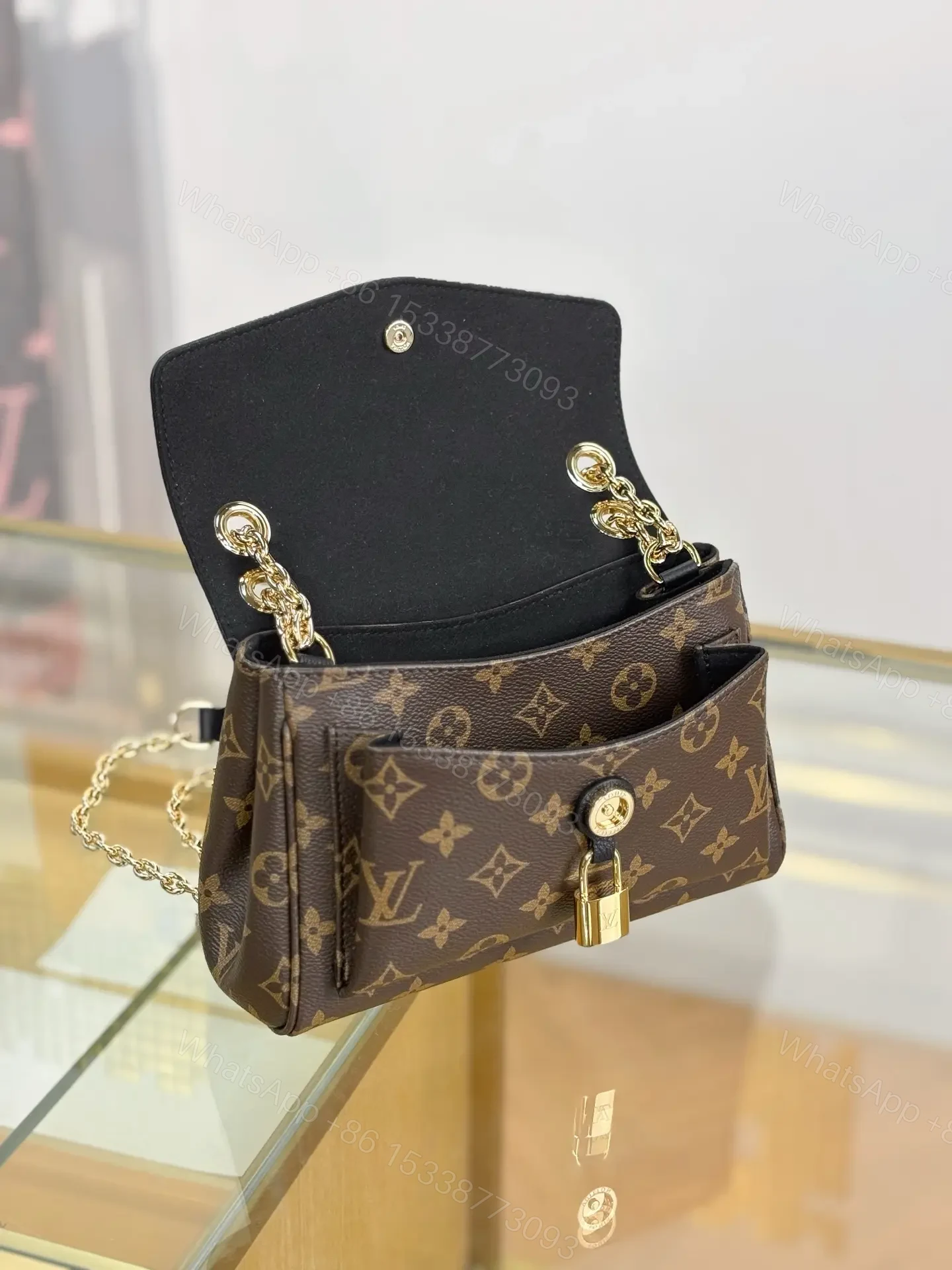 View 5 of Louis Vuitton Saint Germain BB bag in Monogram canvas